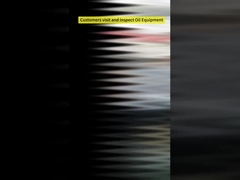 Müşteriler Yağ Ekipmanlarını ziyaret eder ve inceler