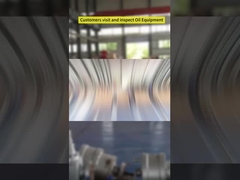 Müşteriler Yağ Ekipmanlarını ziyaret eder ve inceler