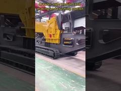 Paletli mobil kum yapma ve kırma istasyonu8